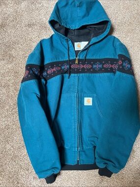 Vintage Carhartt Aztec Jacket